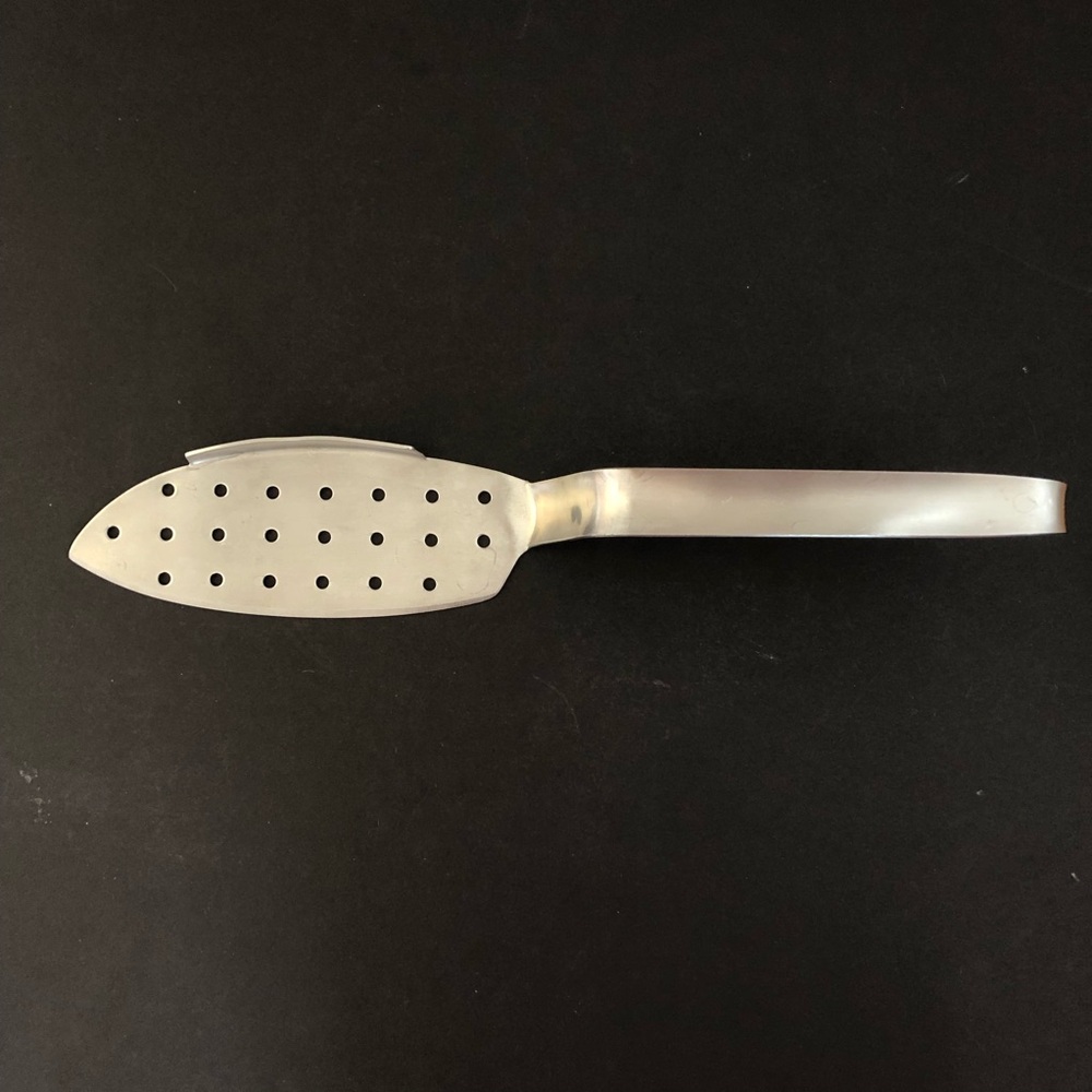 Piazza Fish Lifter Turner Stainless Steel 18/10 Spatula Italy Heavy Duty 14"